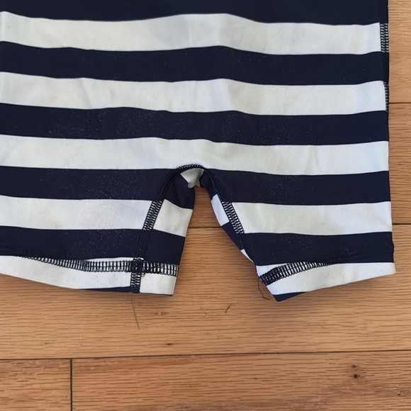 Hanna Andersson | Rash Guard \ Navy/White Stripes | size 86cm (2T) - Picture 8 of 8